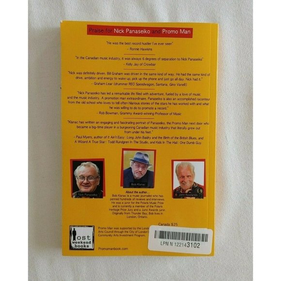 Promo Man: Backstage Tales From The Vinyl Jungle - Picture 2 of 2